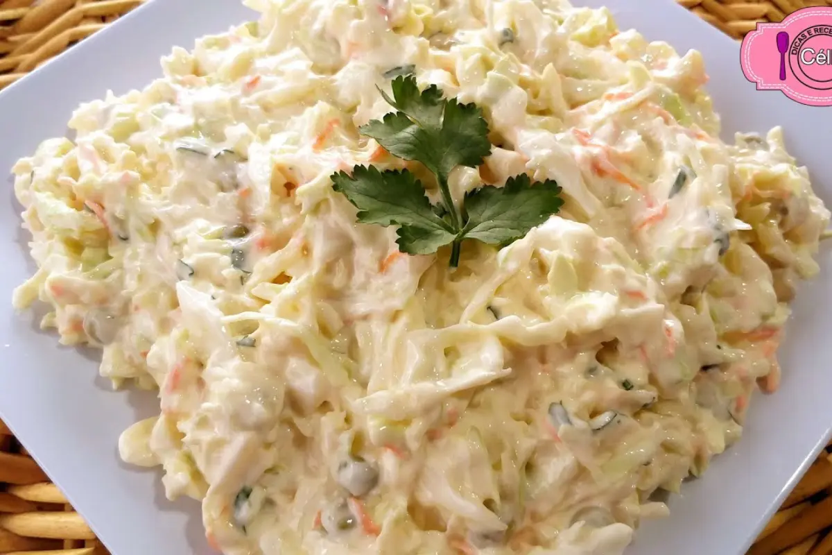 Salada de repolho cremoso